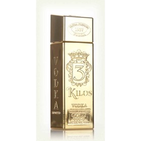 3 Kilos Gold, Vodka, 40%